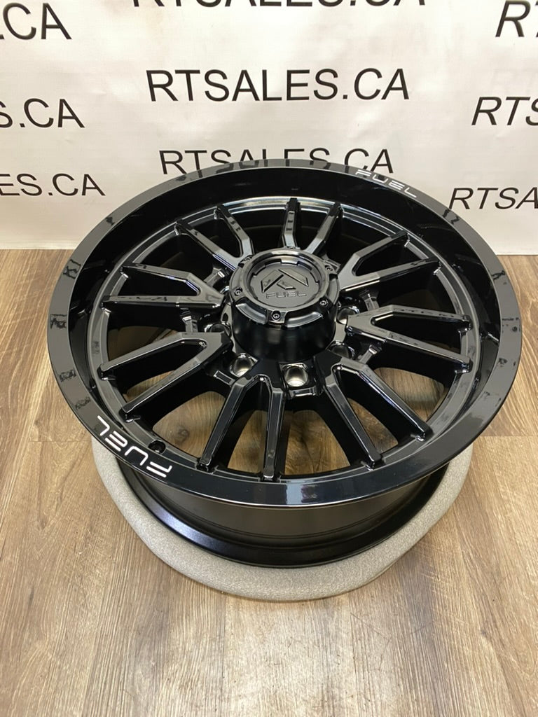 20x9 Fuel Clash Rims 8x170 Ford F250 F350 Super Duty