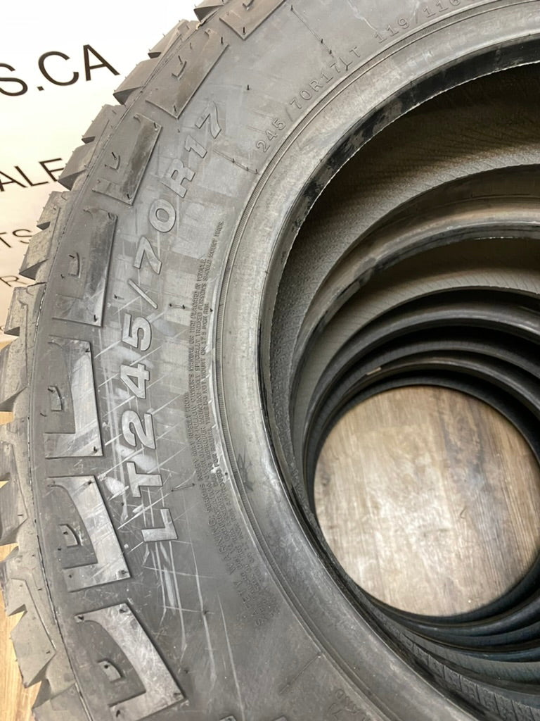 245/70/17 Ironman AT Set of four 10 ply