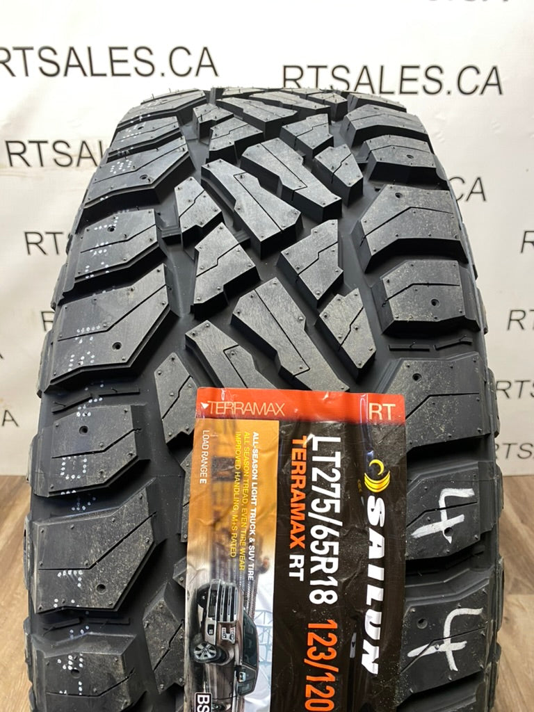 LT 275/65/18 R/T Tires Fuel Rims GMC Chevy Dodge Ram 2500 3500