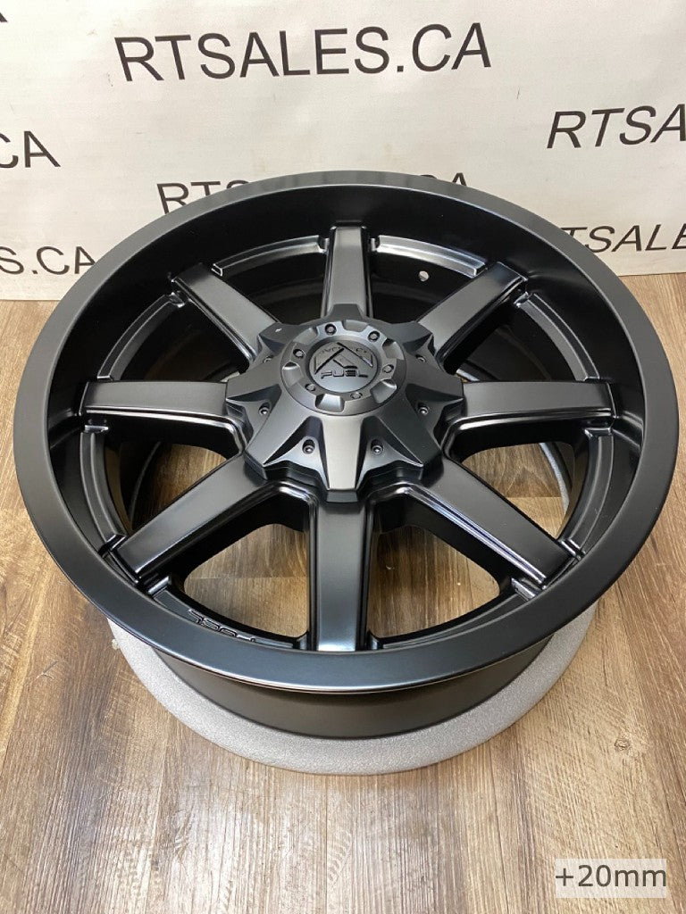 18x9 Fuel Maverick Rims 5x139 5x150. +20 - R&T Sales