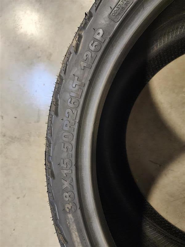 LT 38x15.5x26 Amp TERRAIN ATTACK M/T E Mud All Season Tires