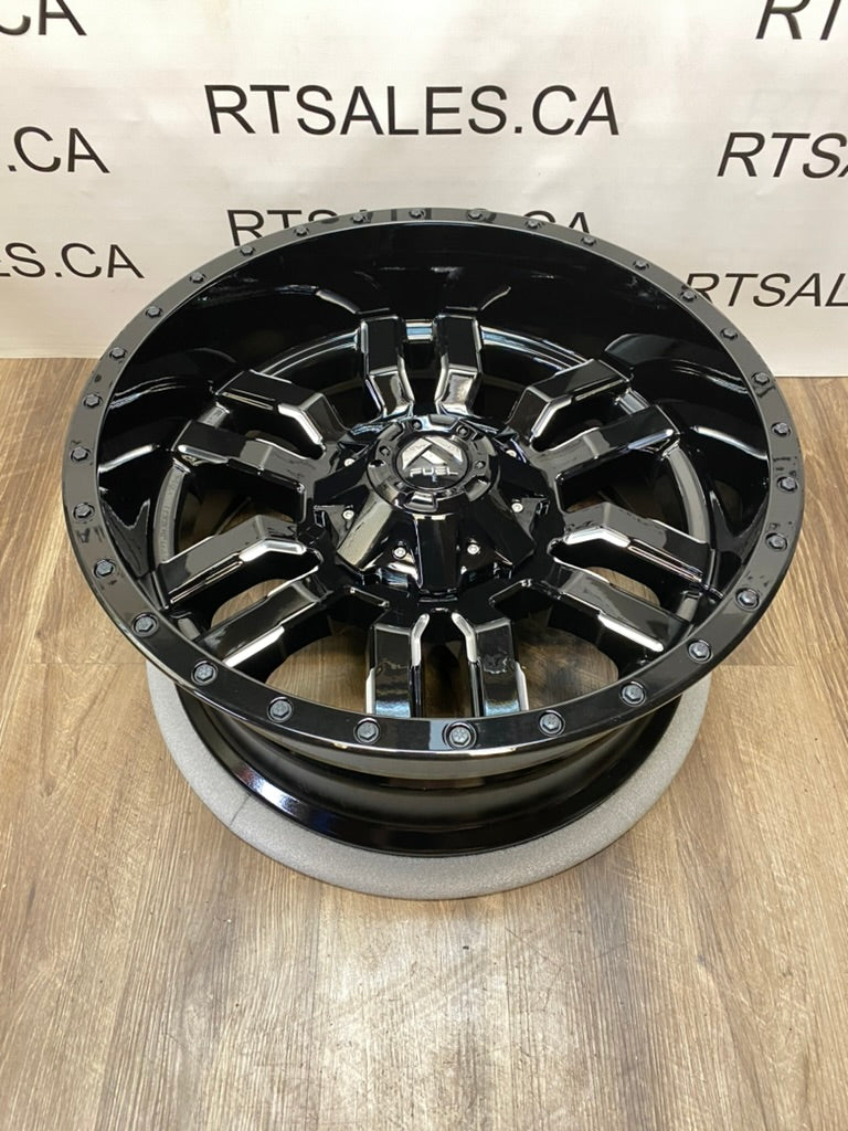 20x10 Fuel Sledge Rims 8x170 Ford F250 F350 Super Duty