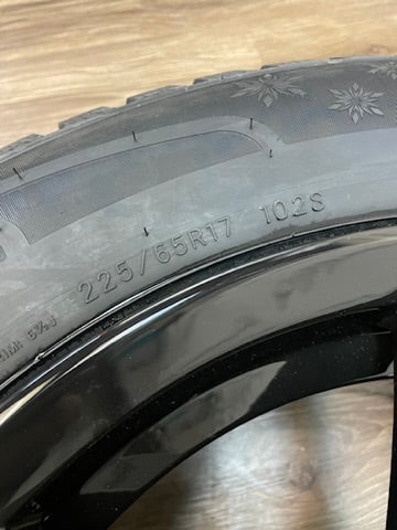 225/65/17 WINTER TIRES rims 5x114.3 TOYOTA RAV4 MAZDA