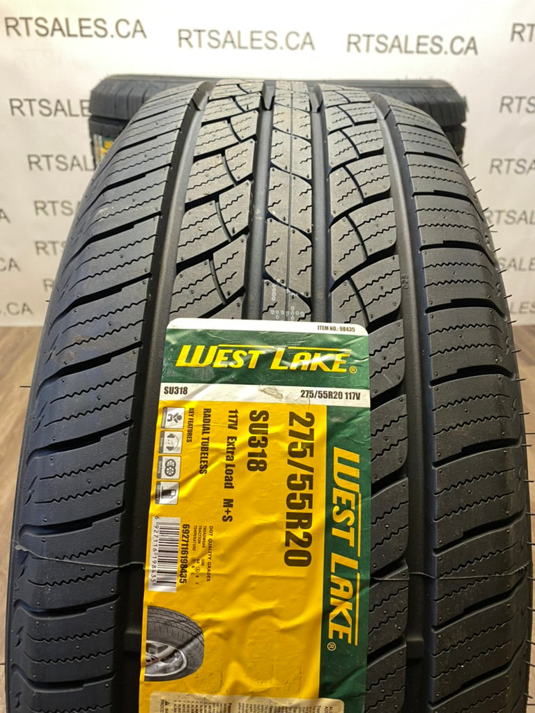 275/55/20 Westlake all season / 4 tires