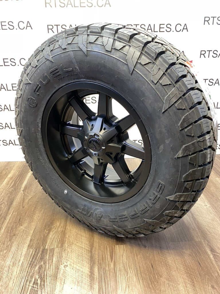 295/70/18 Fuel Tires & Rims Ford F250 F350 Super Duty
