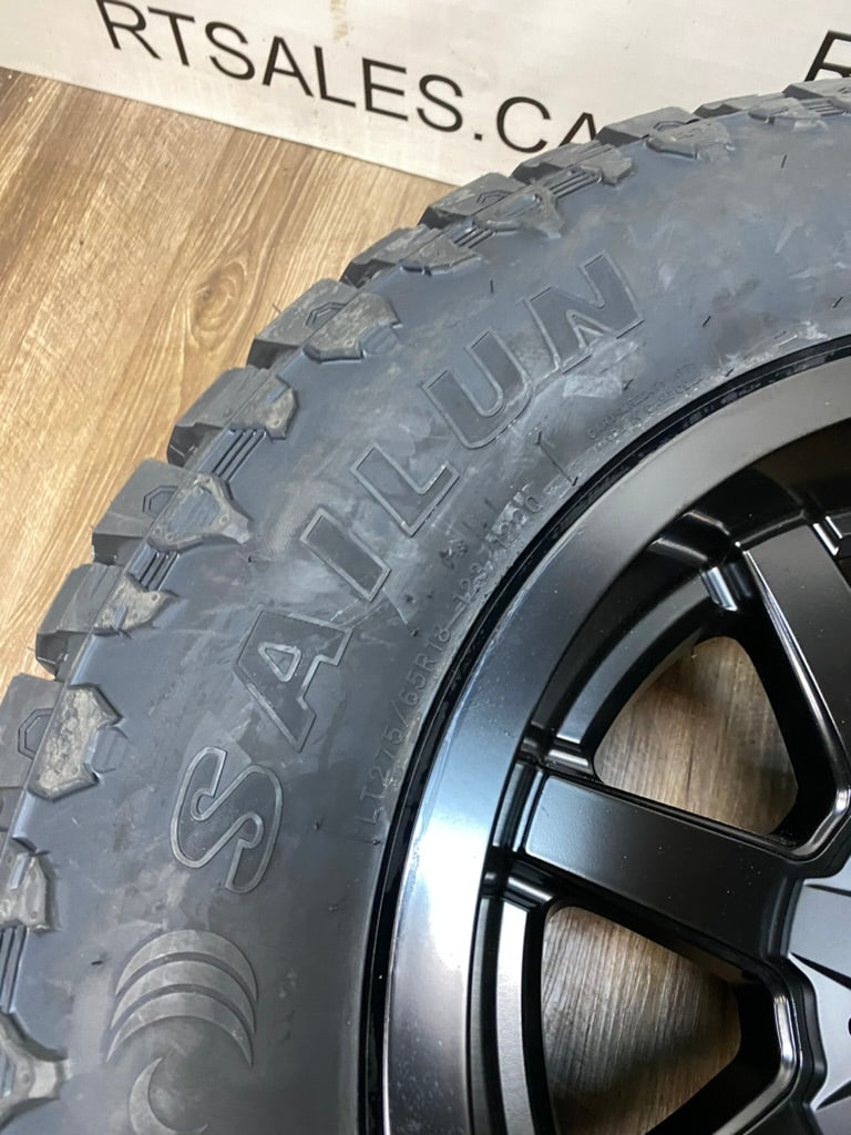 LT 275/65/18 R/T Tires Fuel Rims GMC Chevy Dodge Ram 2500 3500