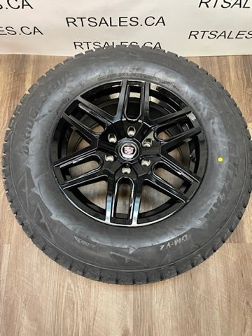 275/65/18 BRIDGESTONE WINTER tires rims Chevy GMC Ram Toyota 6x139 1500