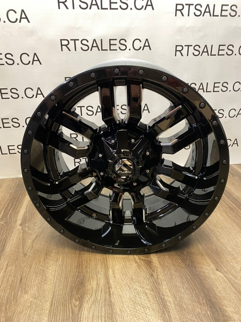 20x10 Fuel Sledge Rims 8x170 Ford F250 F350 Super Duty