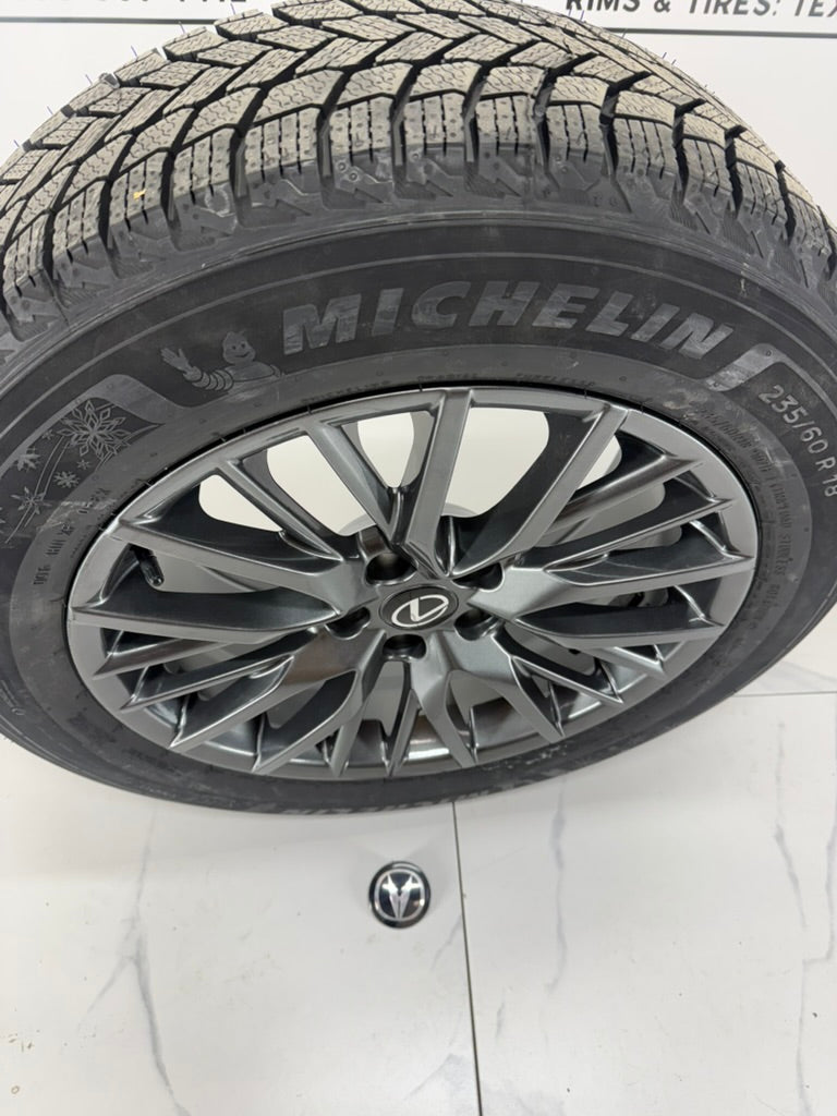 Michelin X-Ice Snow+ Winter Tires on 18" or 20" R224 Rims 5x114.3 Toyota / Lexus