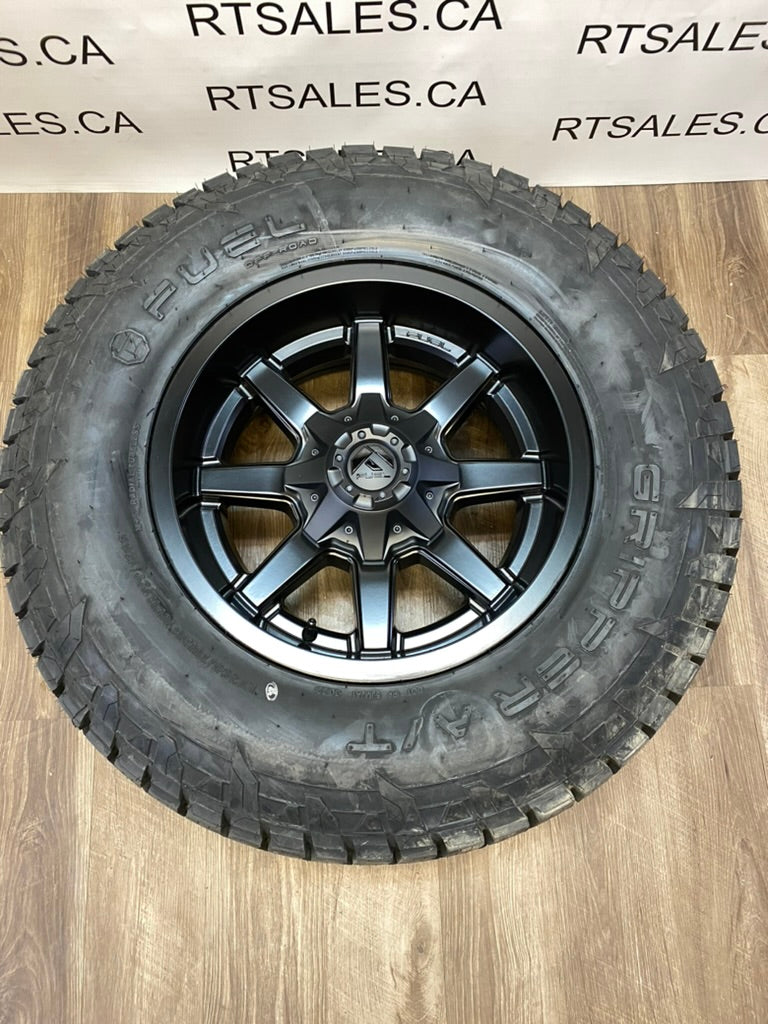 295/70/18 Fuel Tires & Rims Ford F250 F350 Super Duty
