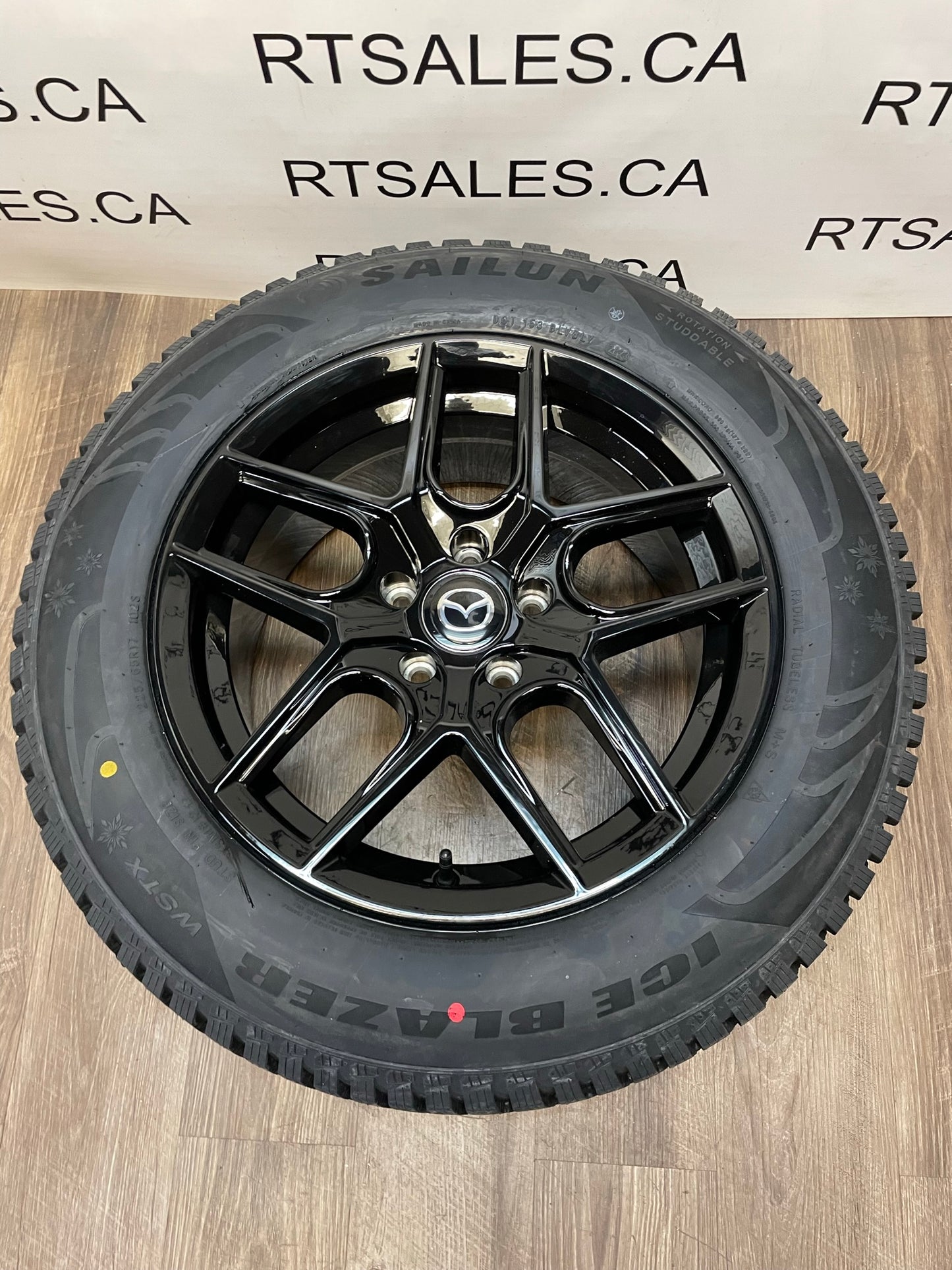 225/65/17 WINTER TIRES rims 5x114.3 TOYOTA RAV4 MAZDA