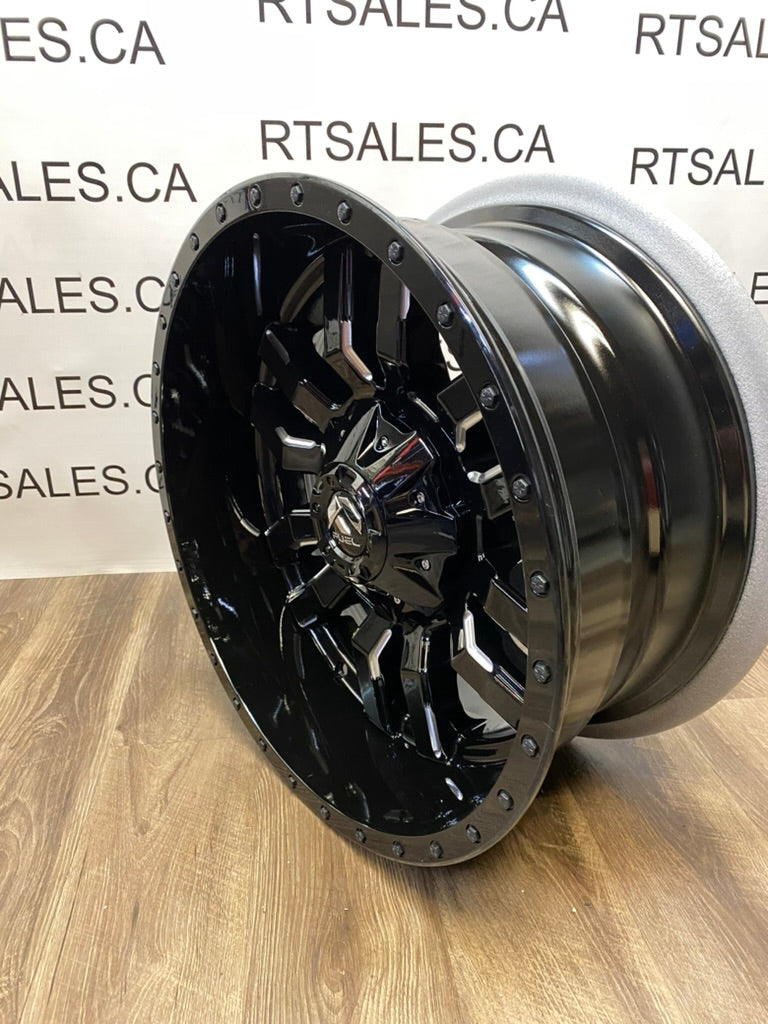 20x10 Fuel Sledge Rims 8x170 Ford F250 F350 Super Duty
