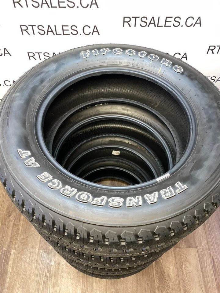 LT 285/60/20 Firestone TRANSFORCE AT E All Season Tires (takeoffs)