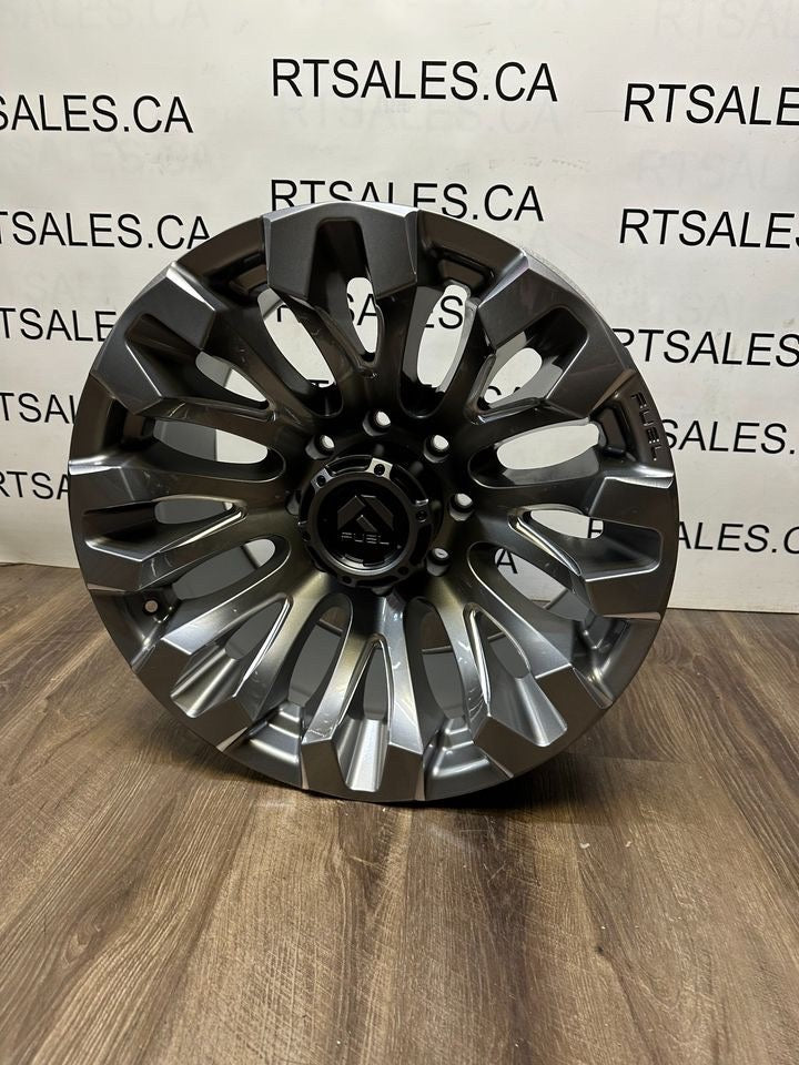 20x10 Fuel Quake Rims 8x165