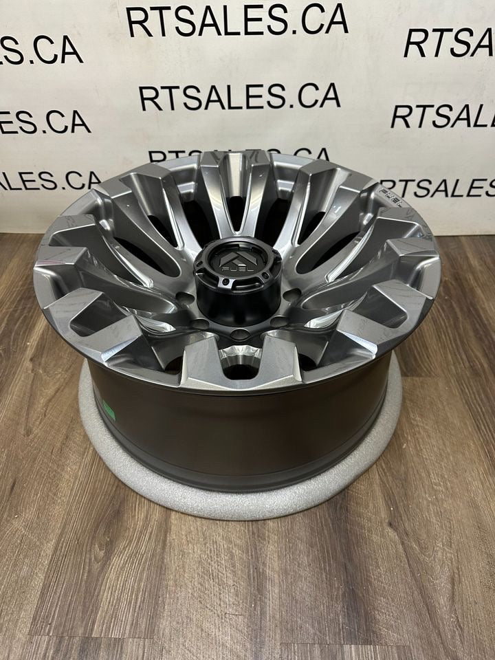 20x10 Fuel Quake Rims 8x165