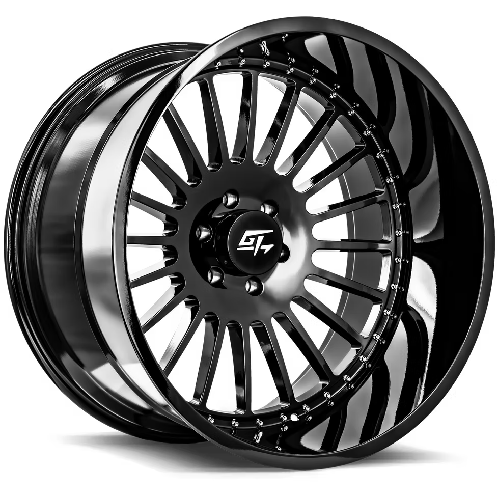 20x9 GT Strike Gloss Black