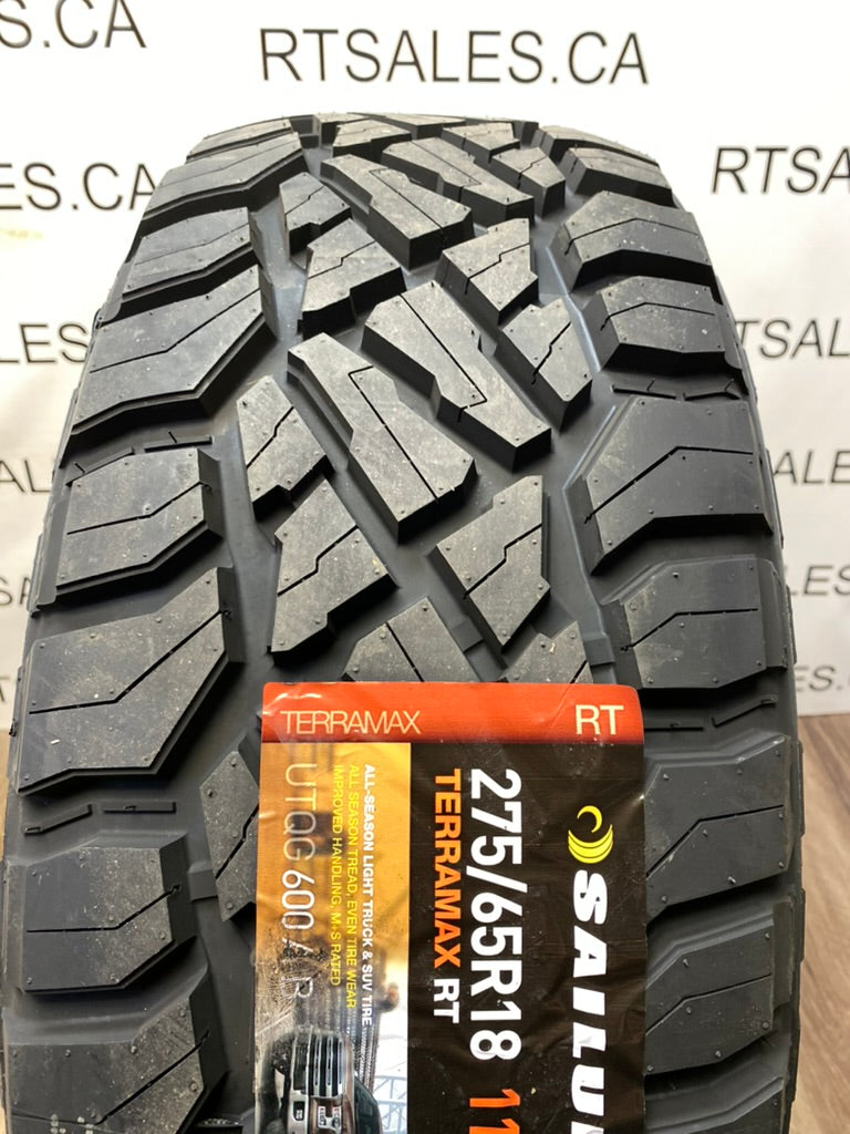 275/65/18 Sailun R/T // A.W EXTRA LOAD (Set of Four)