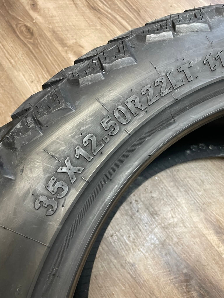 35x12.5x22 Amp terrain Attack A/T / LR-E / ALL WEATHER (Set of 4)