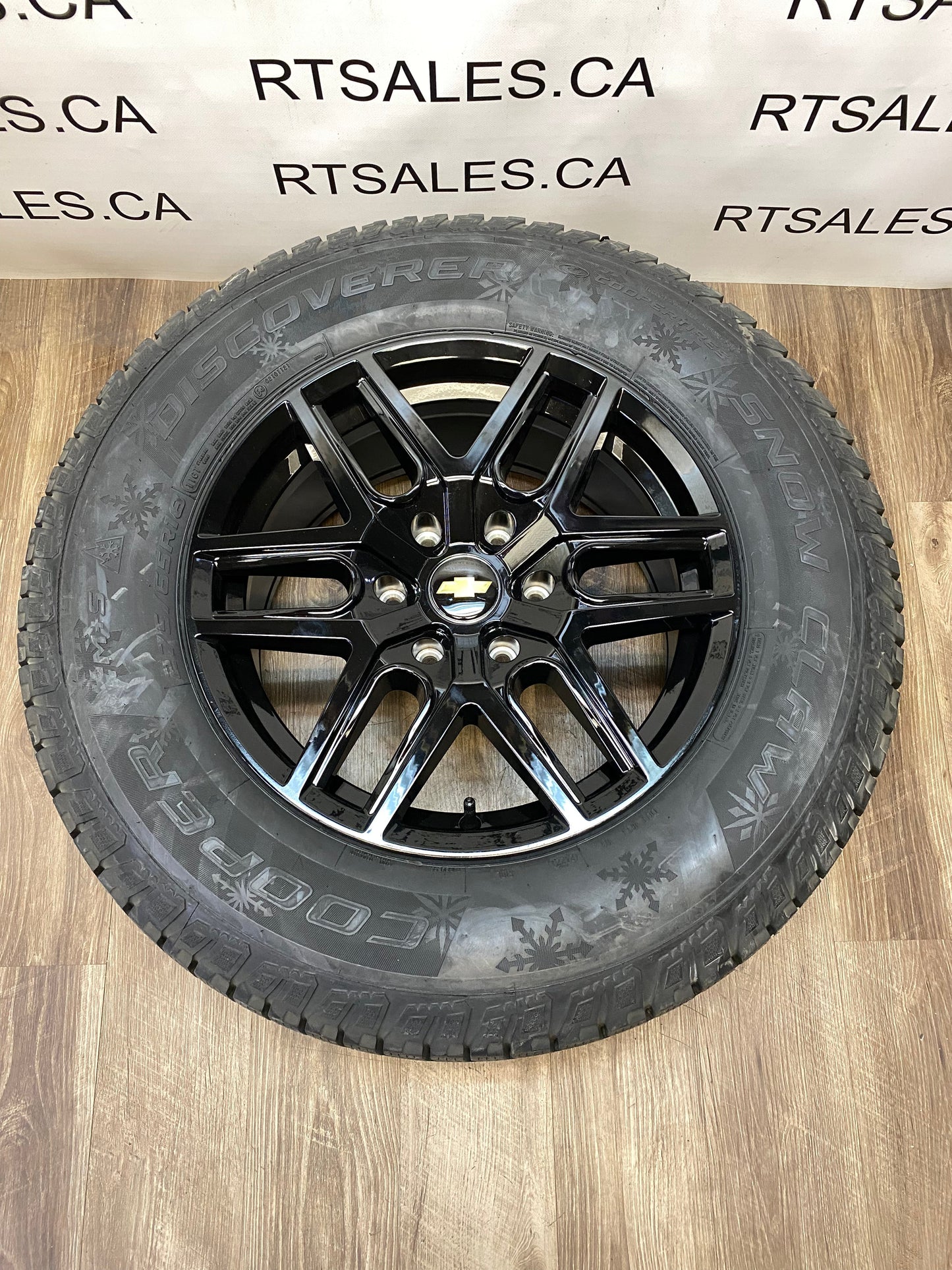 275/65/18 Cooper WINTER tires rims Chevy GMC Ram Toyota 6x139 1500