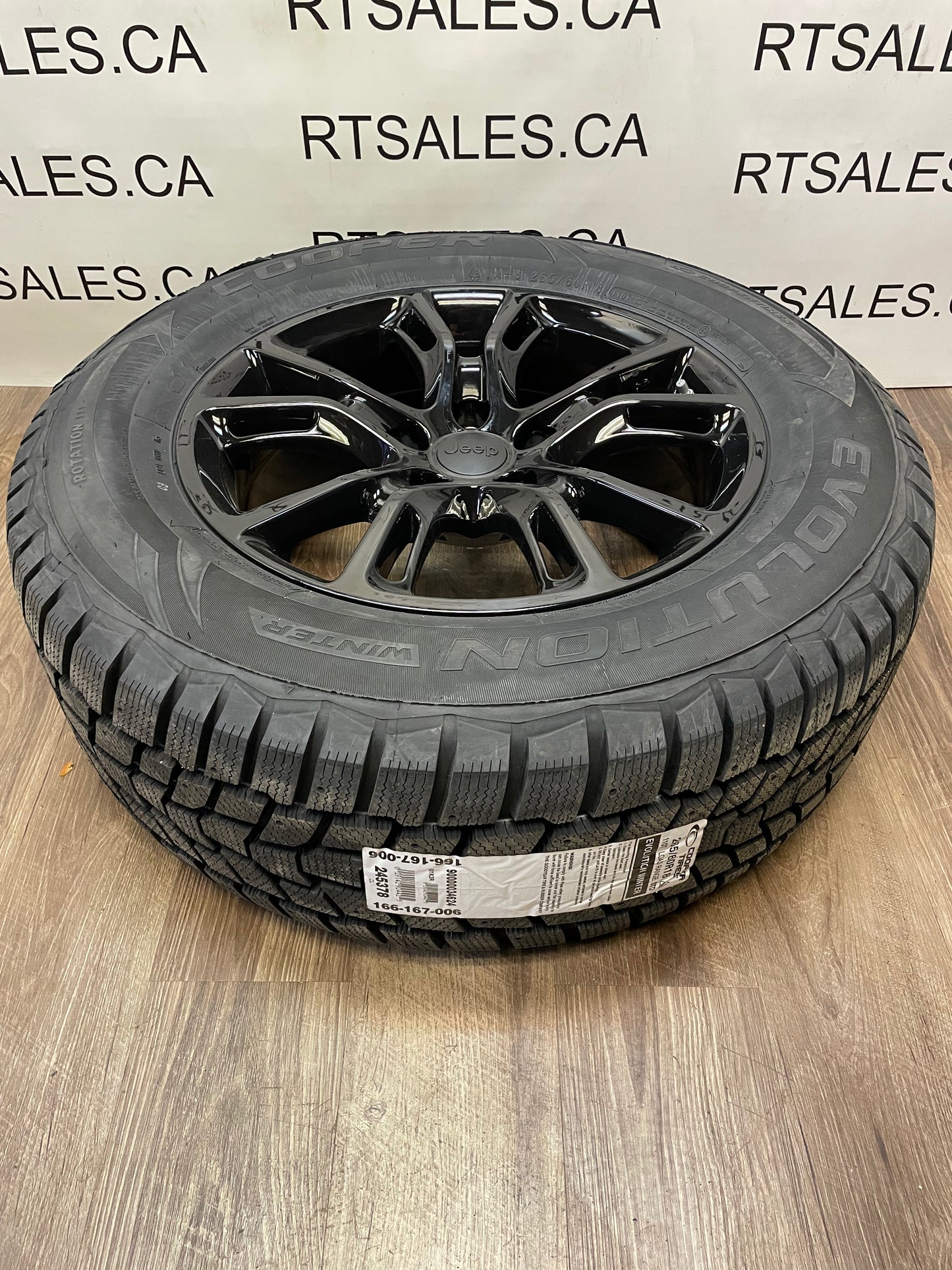 265/60/18 Cooper WINTER rims 5x127 Jeep Grand Cherokee Dodge Durango