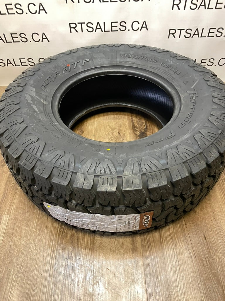 LT 315/70/17 Amp All Weather / 10 ply