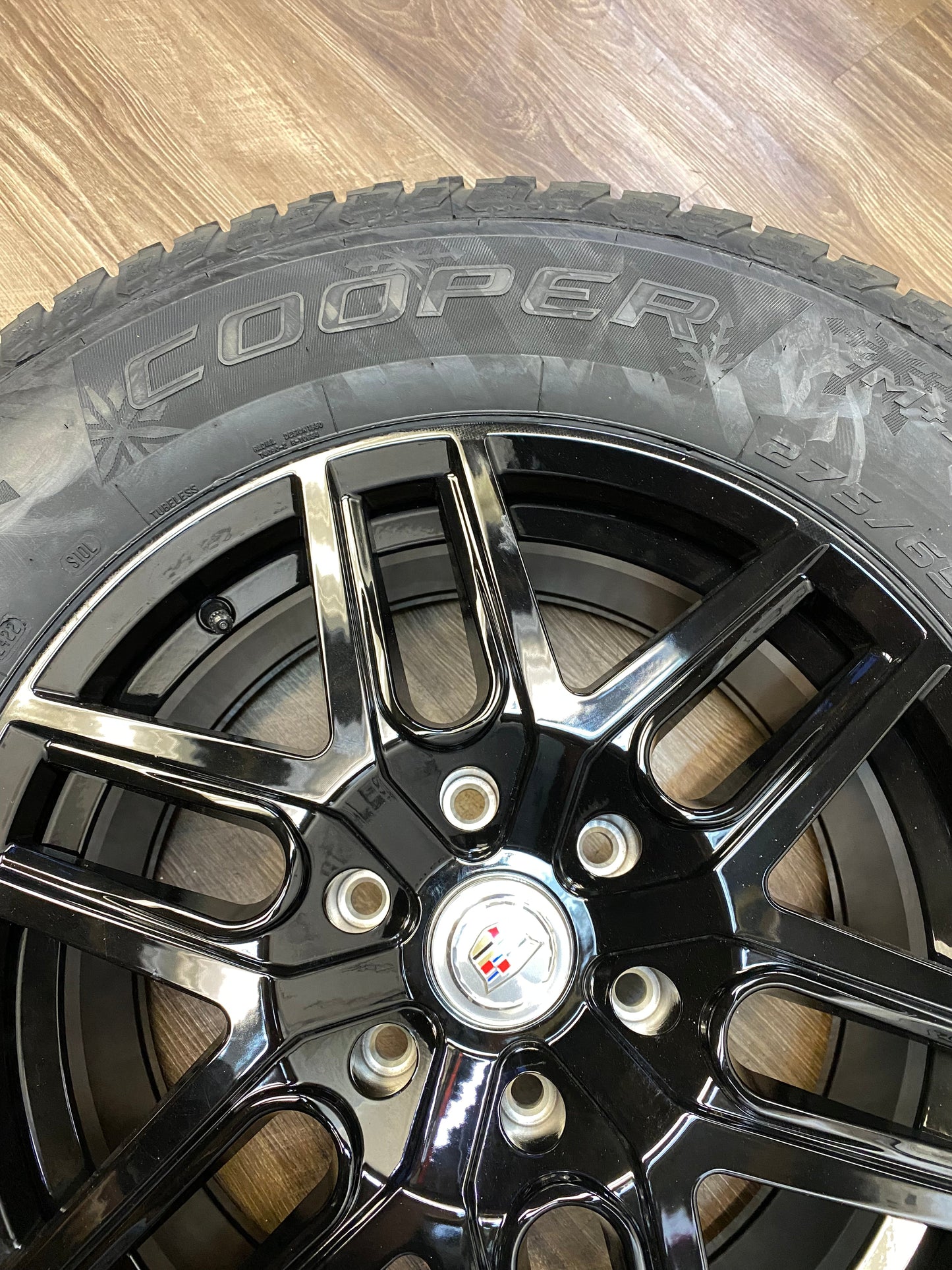 275/65/18 Cooper WINTER tires rims Chevy GMC Ram Toyota 6x139 1500