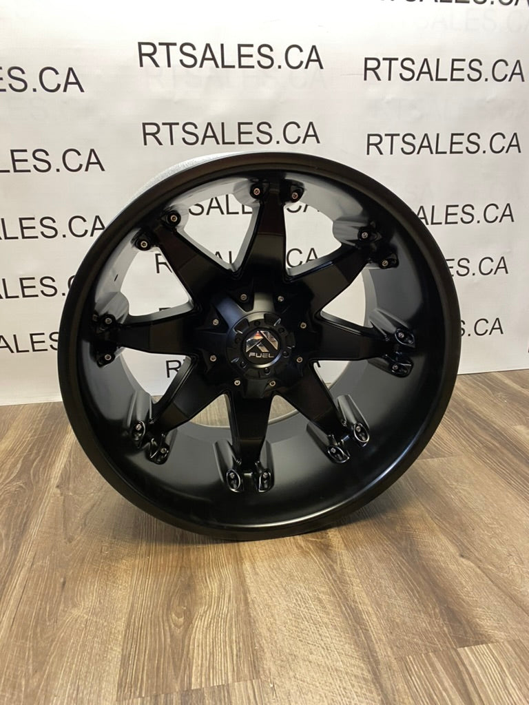 20x12 Fuel Octane Rims 8x170 Ford F250 F350 Super Duty