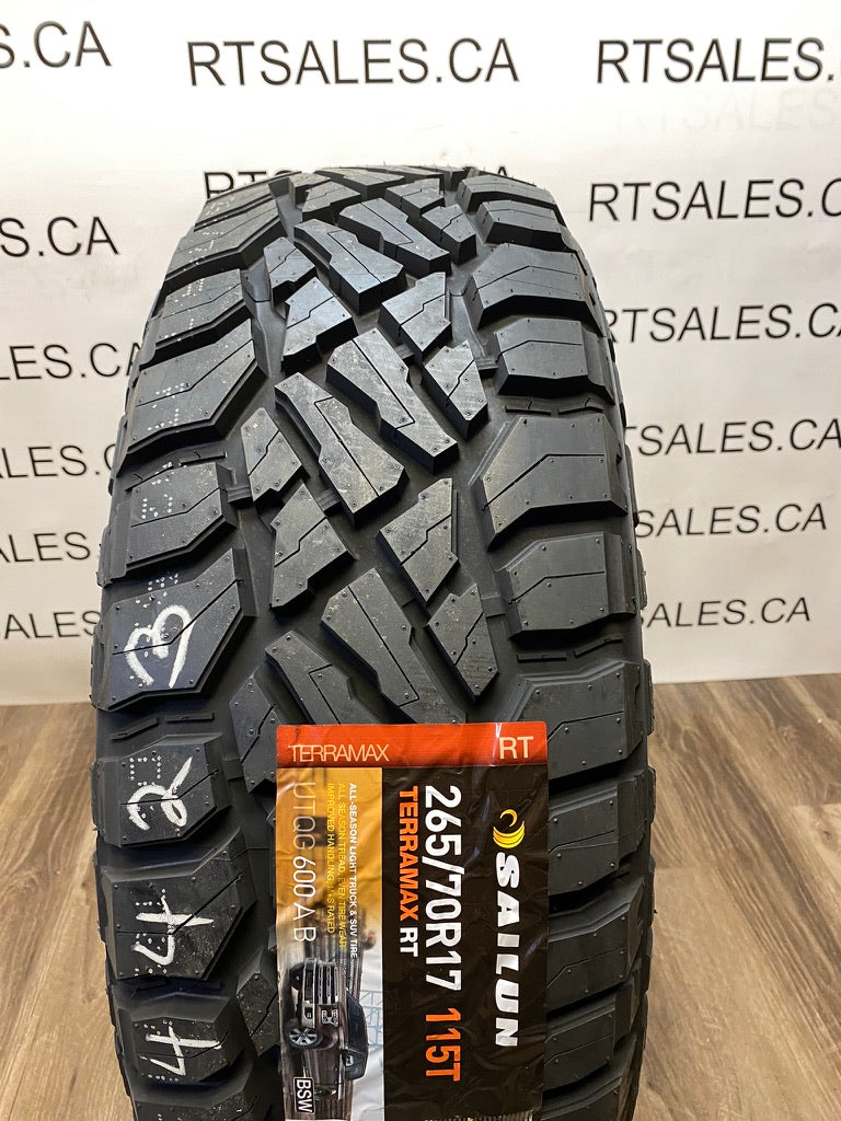 265/70/17 Sailun TERRAMAX RT 3PMS All Weather Tires