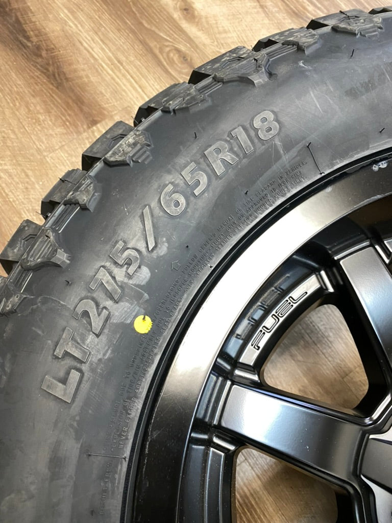 LT 275/65/18 R/T Tires Fuel Rims GMC Chevy Dodge Ram 2500 3500