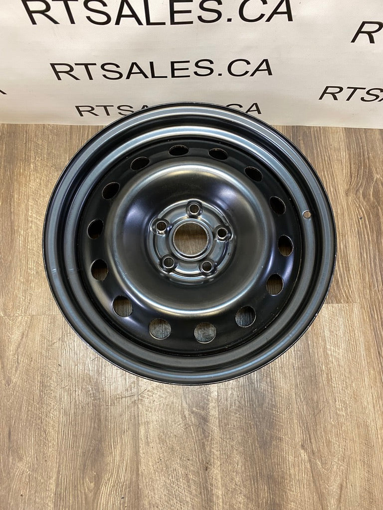 17x7 Black Steel Rims 5x127 Jeep Wrangler Grand Caravan
