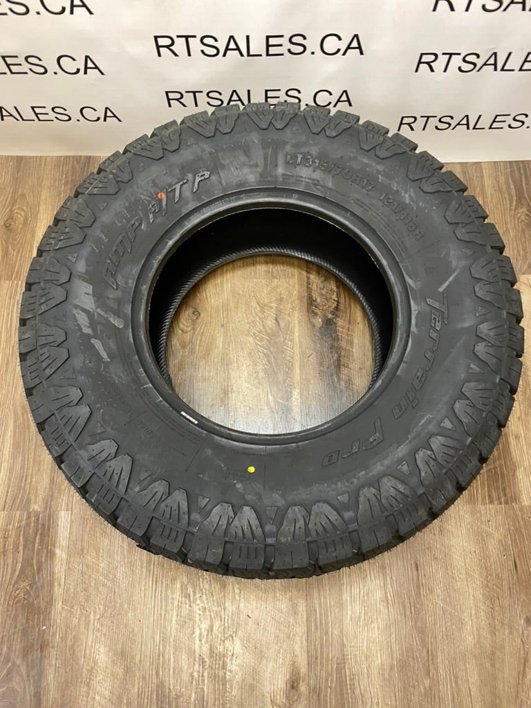 LT 315/70/17 Amp All Weather / 10 ply