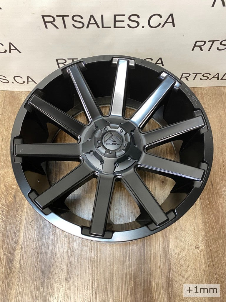 20 inch Fuel Contra rims 5x139 & 5x150 Dodge Ram 1500 Toyota Tundra