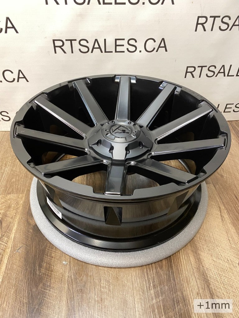 20 inch Fuel Contra rims 5x139 & 5x150 Dodge Ram 1500 Toyota Tundra