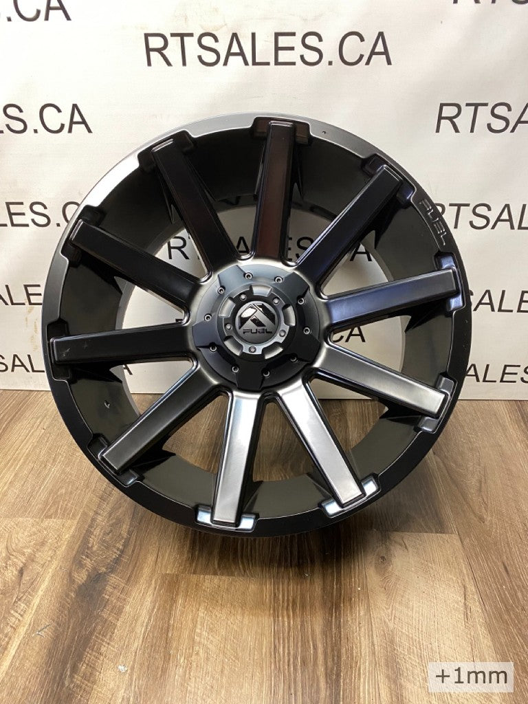 20 inch Fuel Contra rims 5x139 & 5x150 Dodge Ram 1500 Toyota Tundra