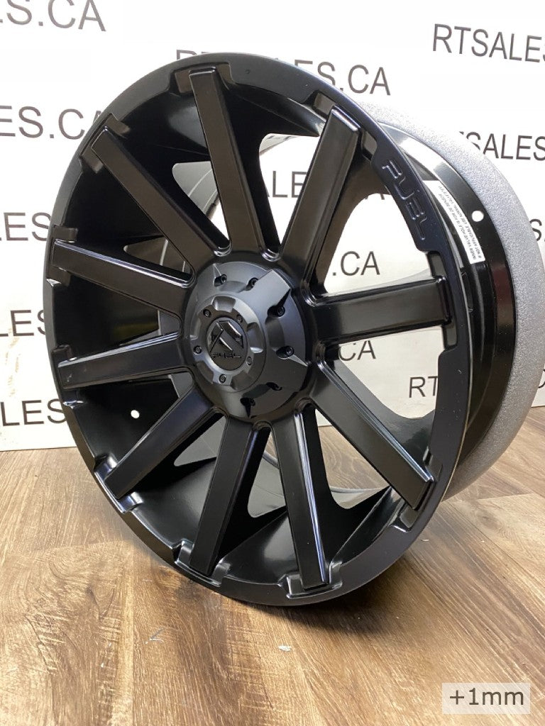 20 inch Fuel Contra rims 5x139 & 5x150 Dodge Ram 1500 Toyota Tundra