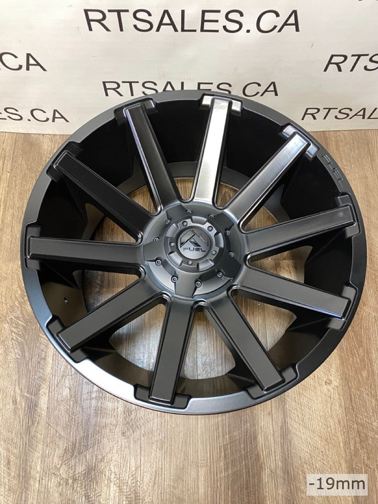20 inch Fuel Contra rims Ford F-250 F-350 Super Duty 8x170