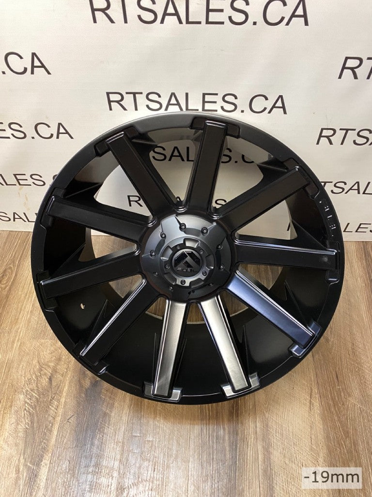 20 inch Fuel Contra rims Ford F-250 F-350 Super Duty 8x170