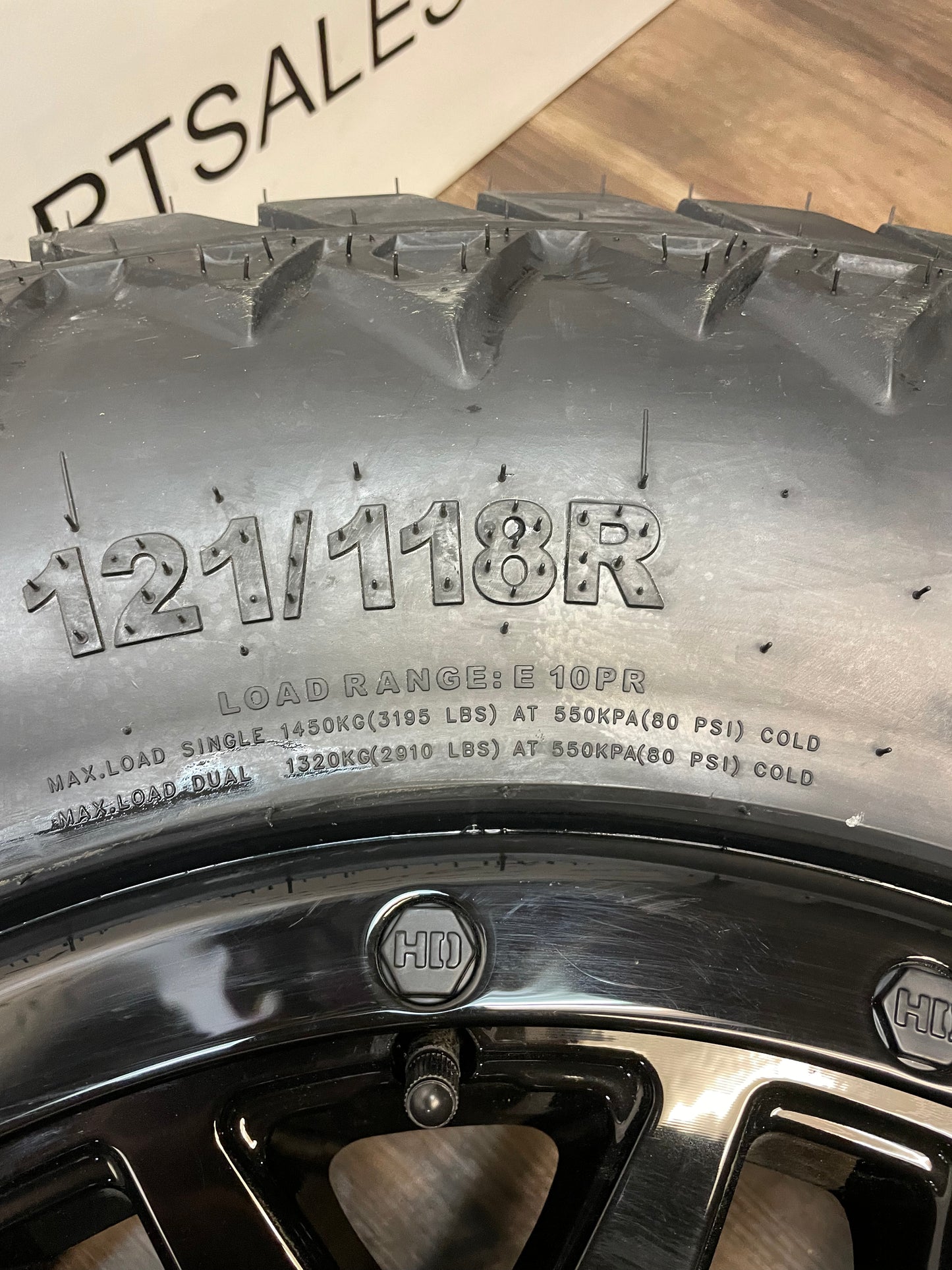 285/70/17 All Weather tires on rims Dodge Ram Gmc Chevy 3500