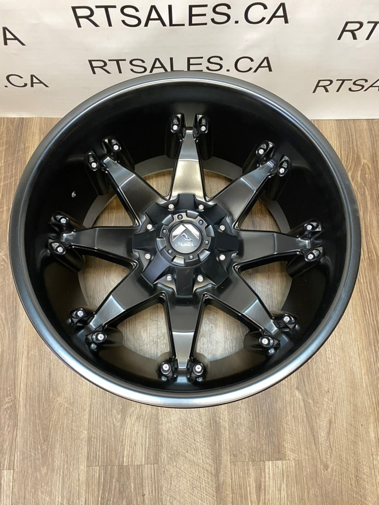 20x12 Fuel Octane Rims 8x170 Ford F250 F350 Super Duty