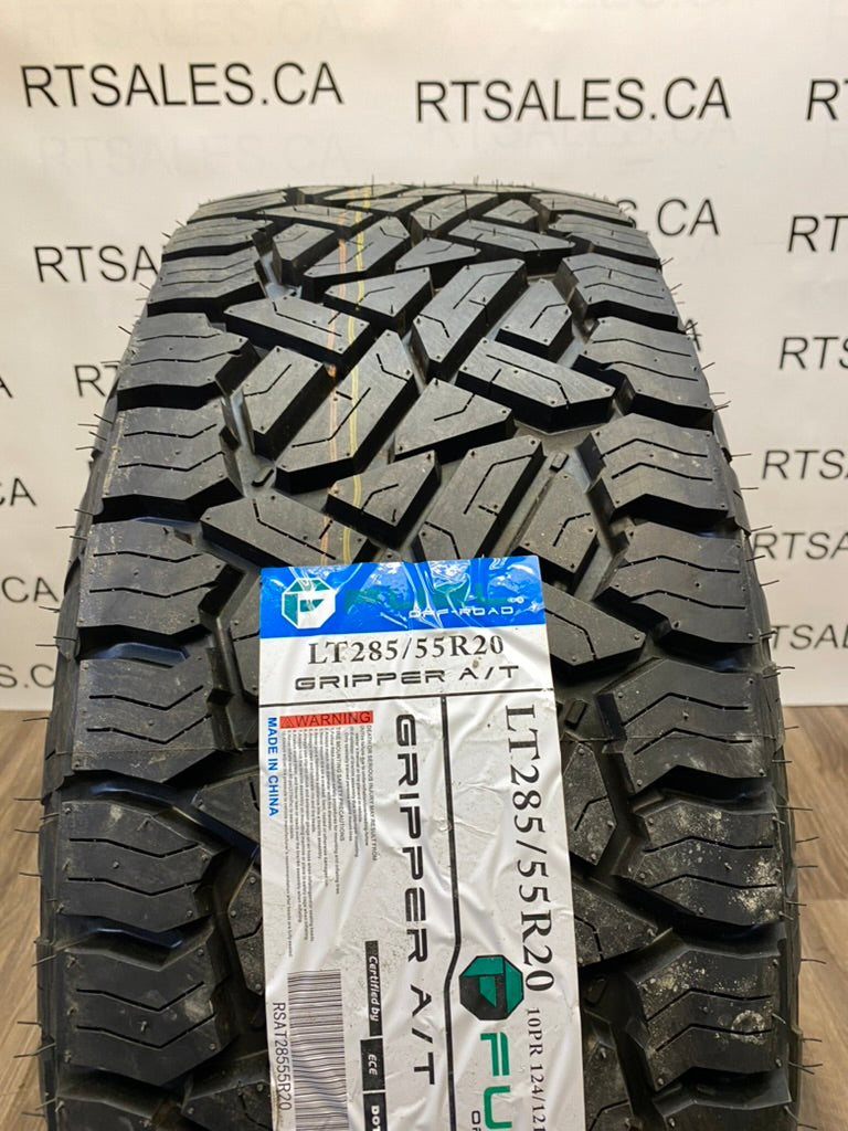 285/55/20 Fuel Tires & Rims 6x135 6x139 GM RAM FORD Toyota