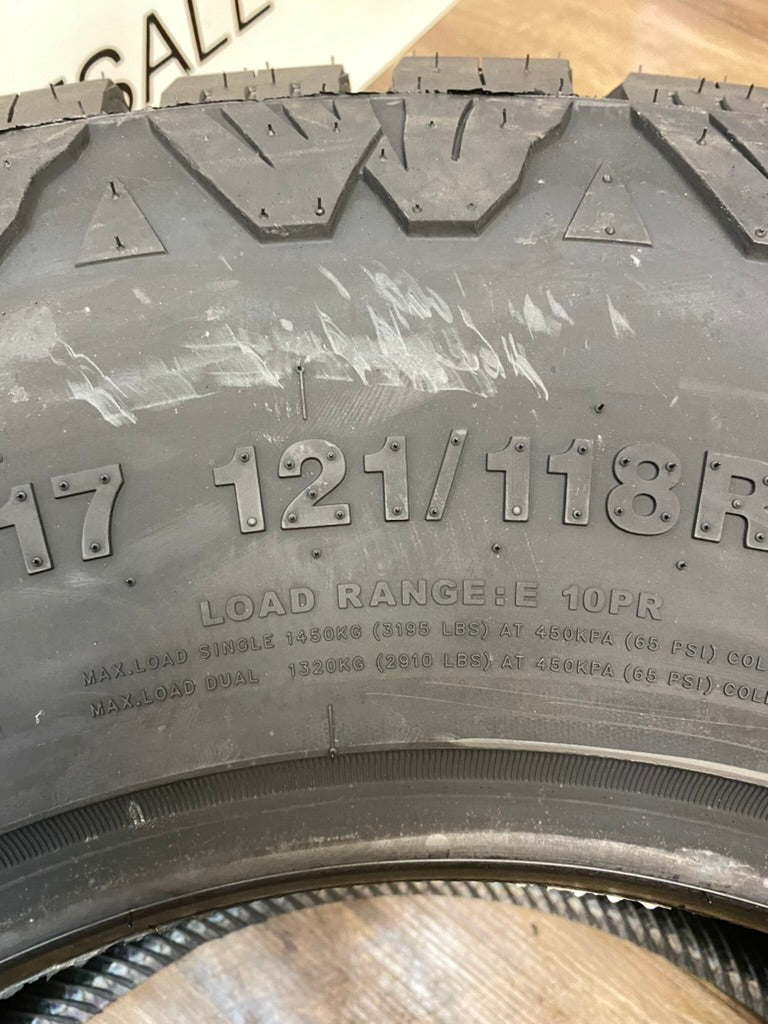 LT 315/70/17 Amp All Weather / 10 ply