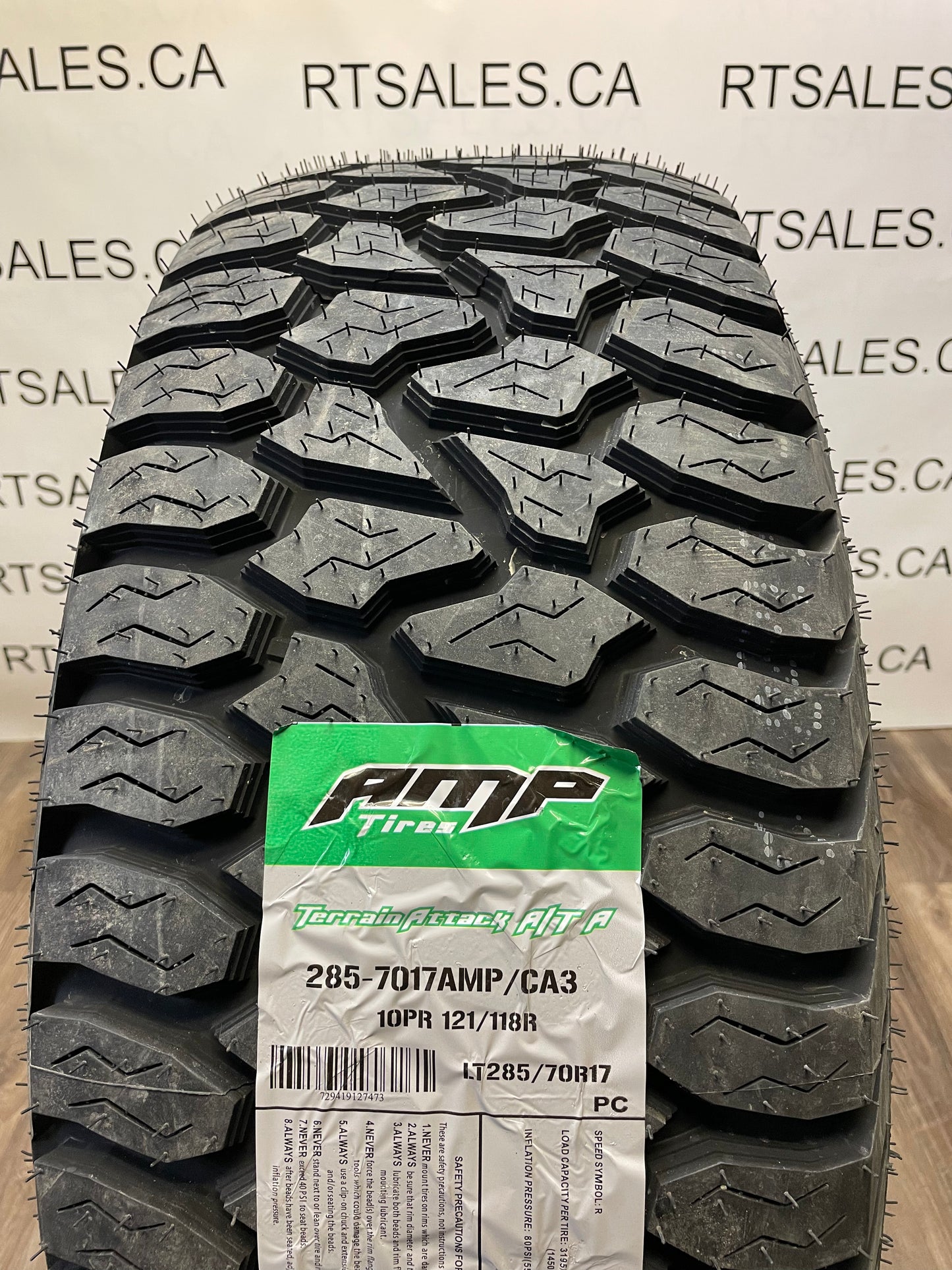 285/70/17 All Weather tires on rims Dodge Ram Gmc Chevy 3500