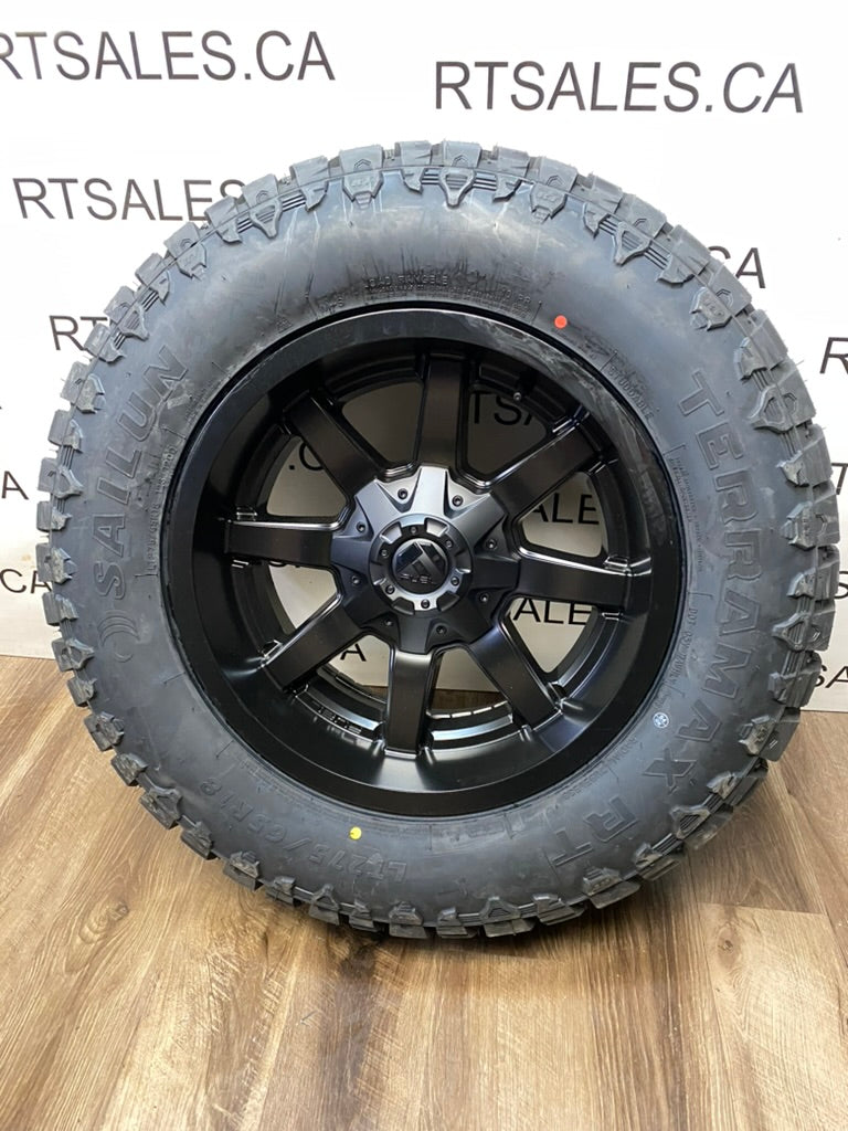 LT 275/65/18 R/T Tires Fuel Rims GMC Chevy Dodge Ram 2500 3500