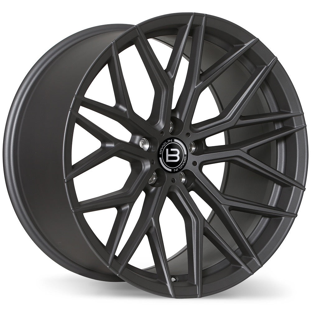 Braelin BR10 Matte Graphite Rims 18", 19", 20"