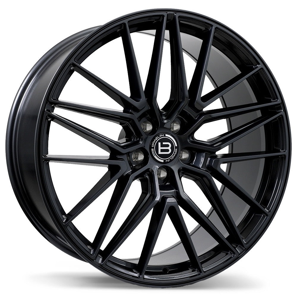 Braelin BR13 Gloss Black Rims 22"