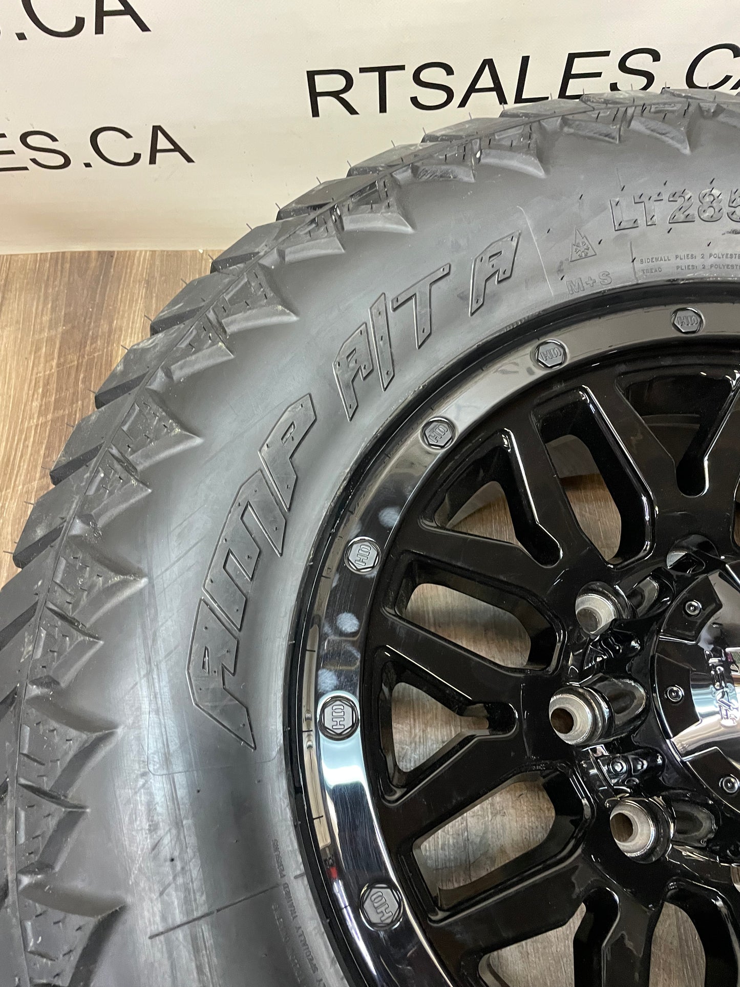 285/70/17 All Weather tires on rims Dodge Ram Gmc Chevy 3500