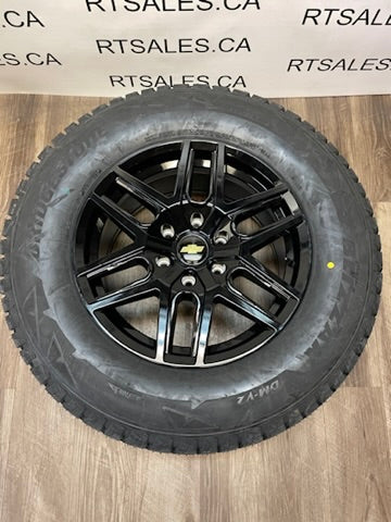 275/65/18 BRIDGESTONE WINTER tires rims Chevy GMC Ram Toyota 6x139 1500