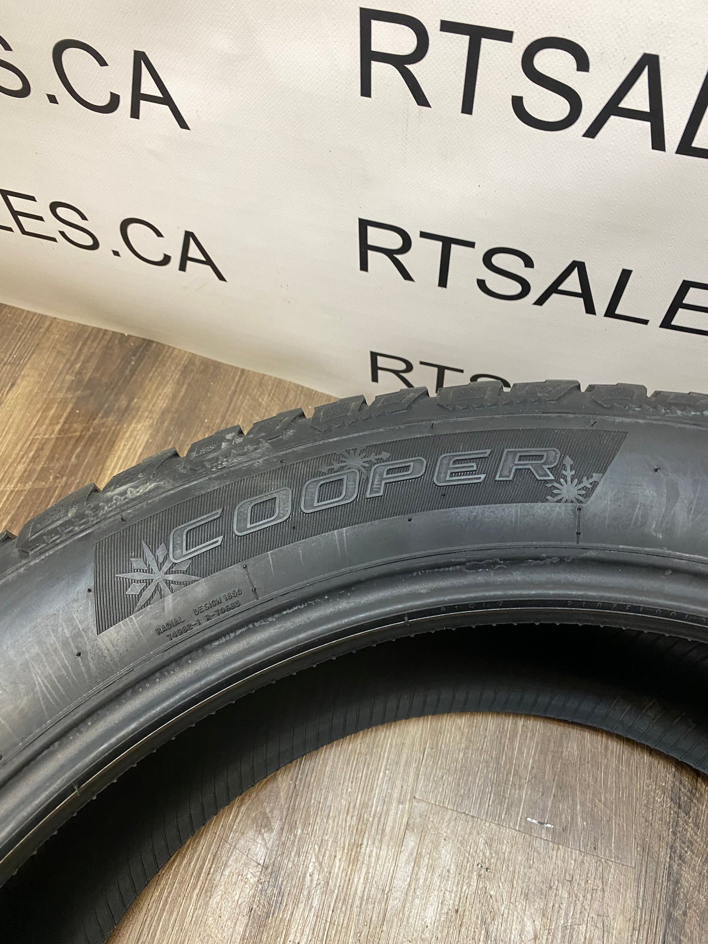 285/45/22 Cooper Discoverer Snow Claw Winter FOUR 22 inch Tires