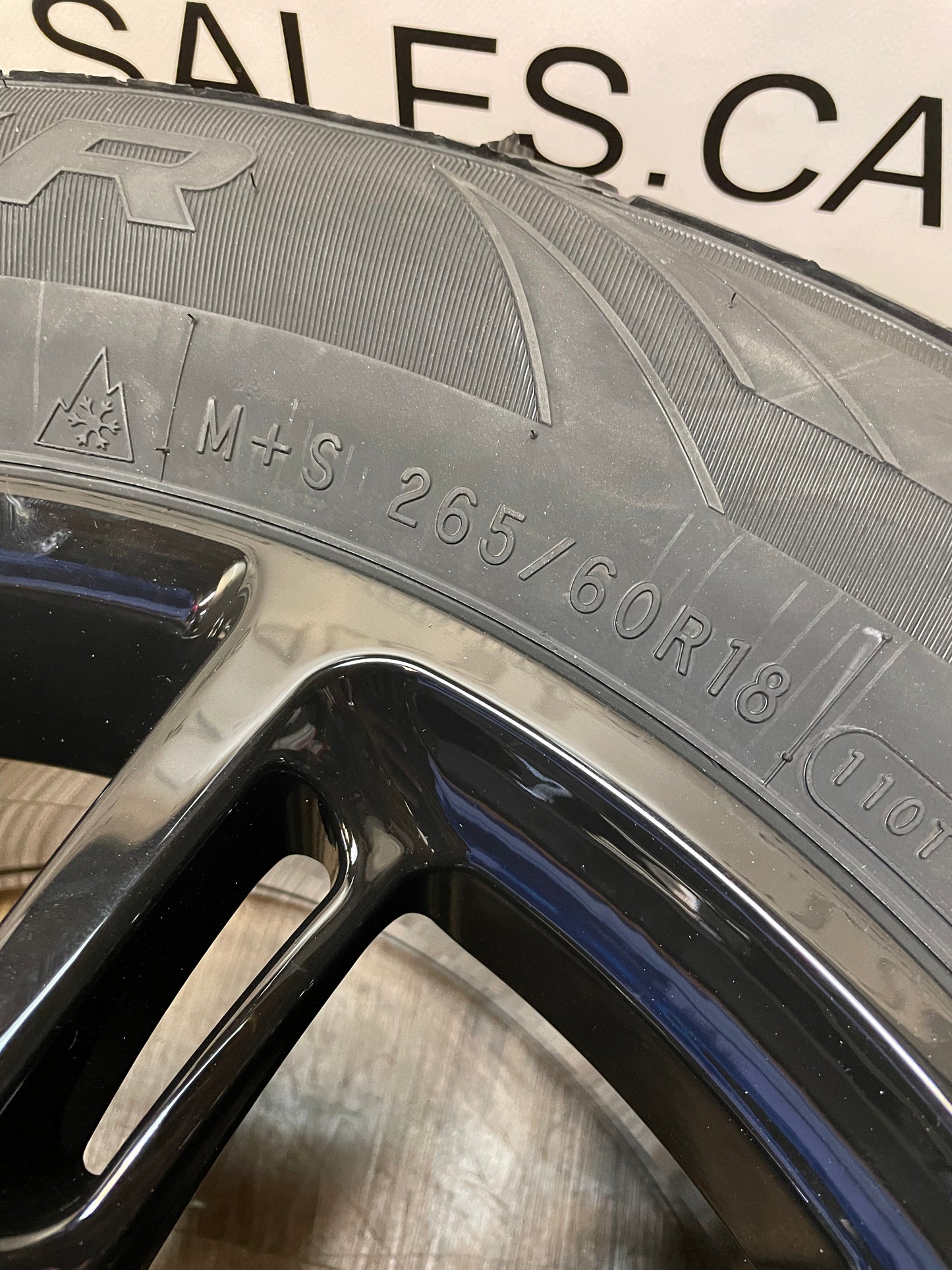 265/60/18 Cooper WINTER rims 5x127 Jeep Grand Cherokee Dodge Durango