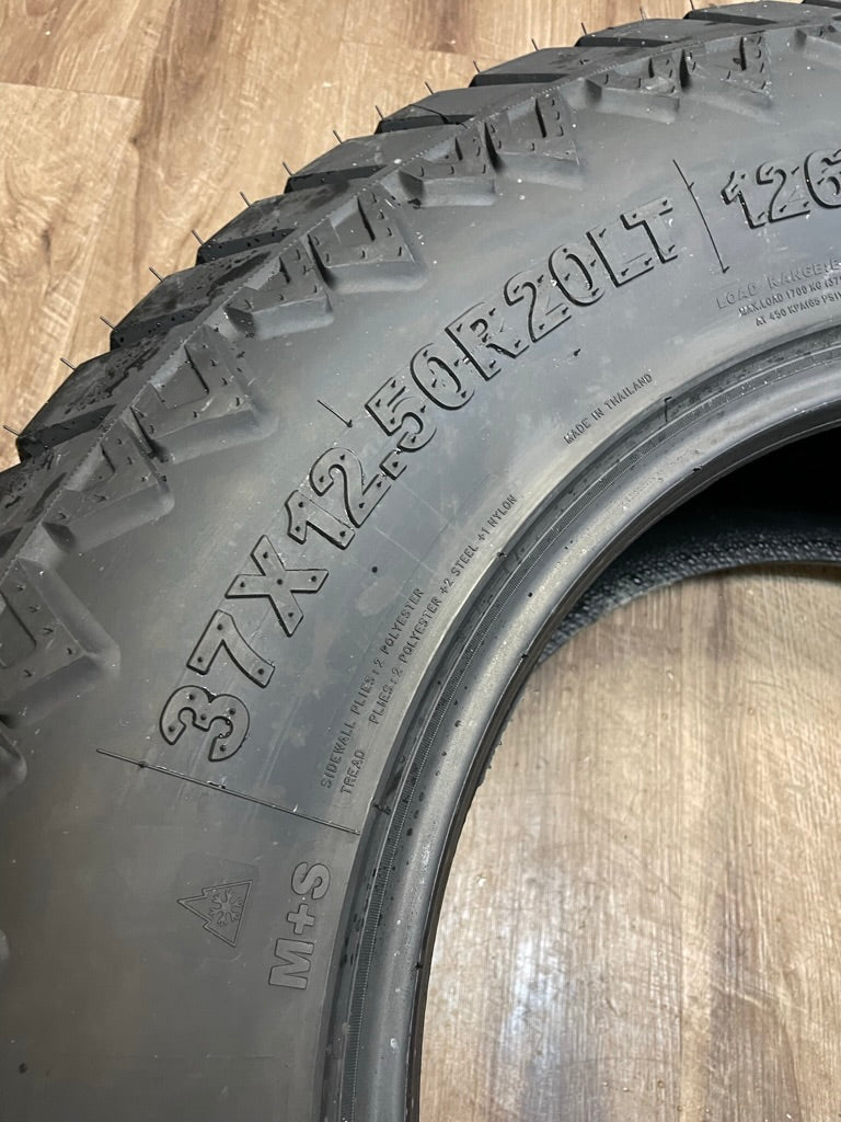 37x12.5x20 Amp terrain Attack A/T / LR-E / ALL WEATHER (Set of 4)